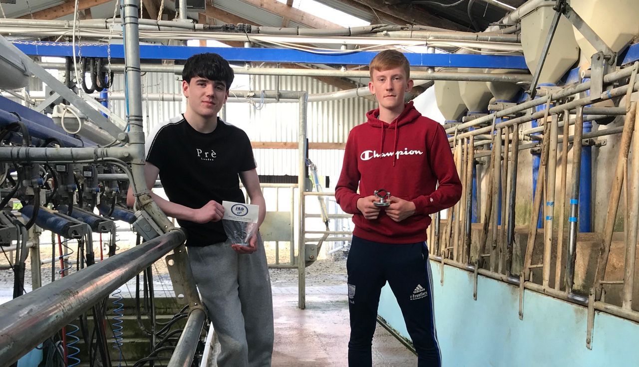 Students' invention for dairy farmers receives listing with Glanbia