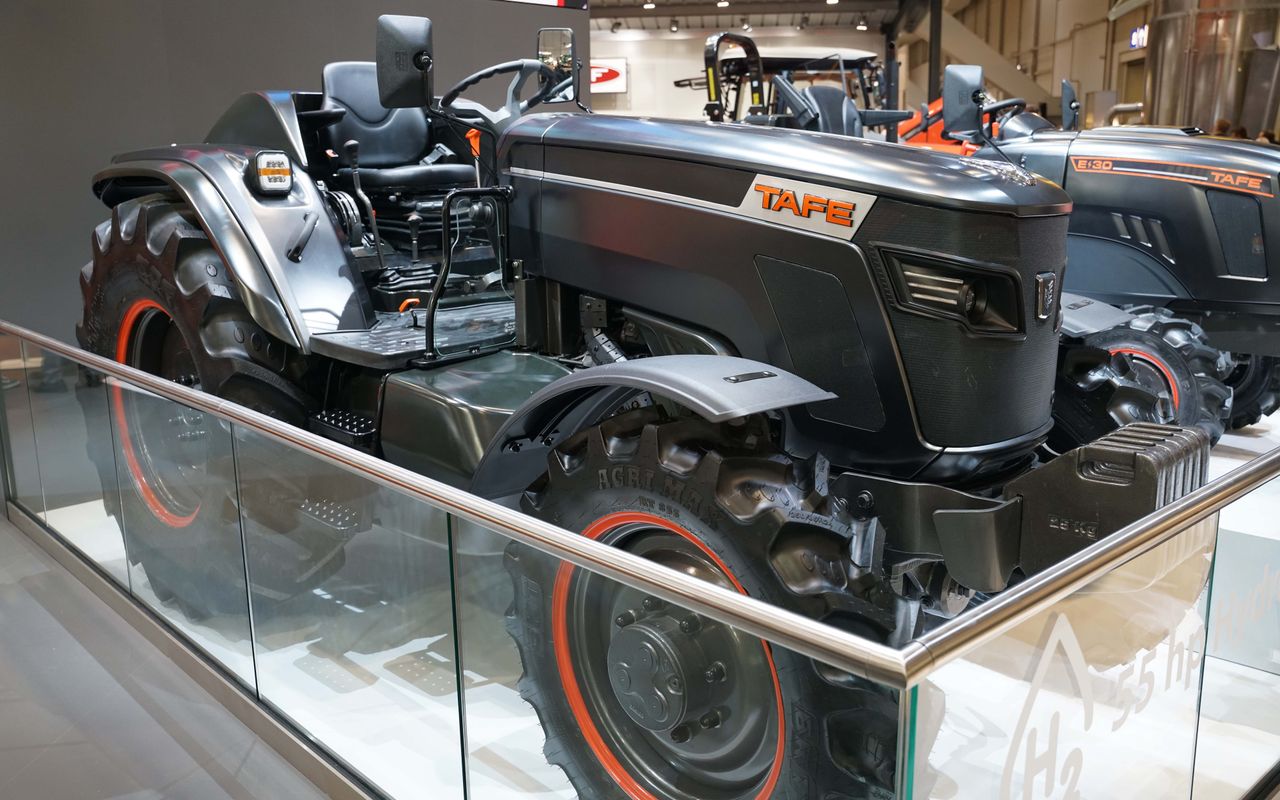 Hydrogen power from TAFE tractors of India