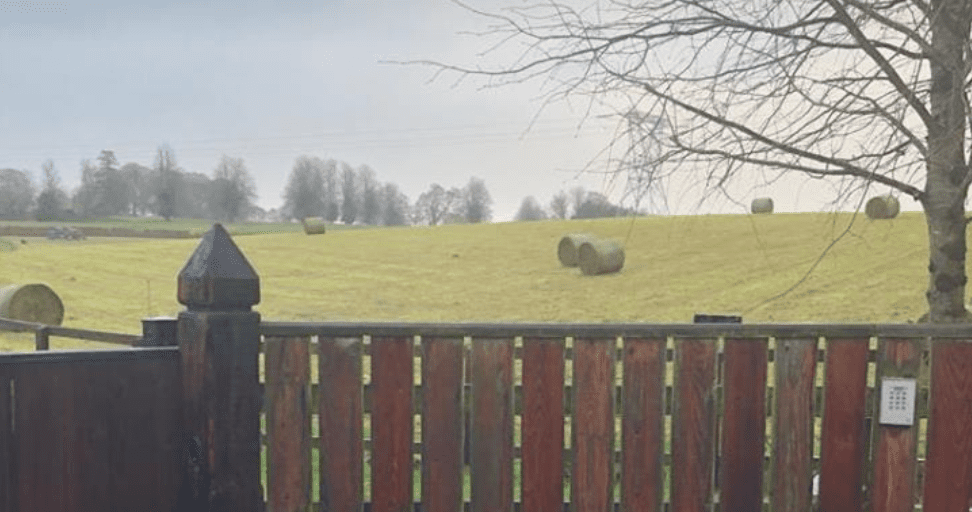 Spotted: 'Lily' farmers out baling in mid-November