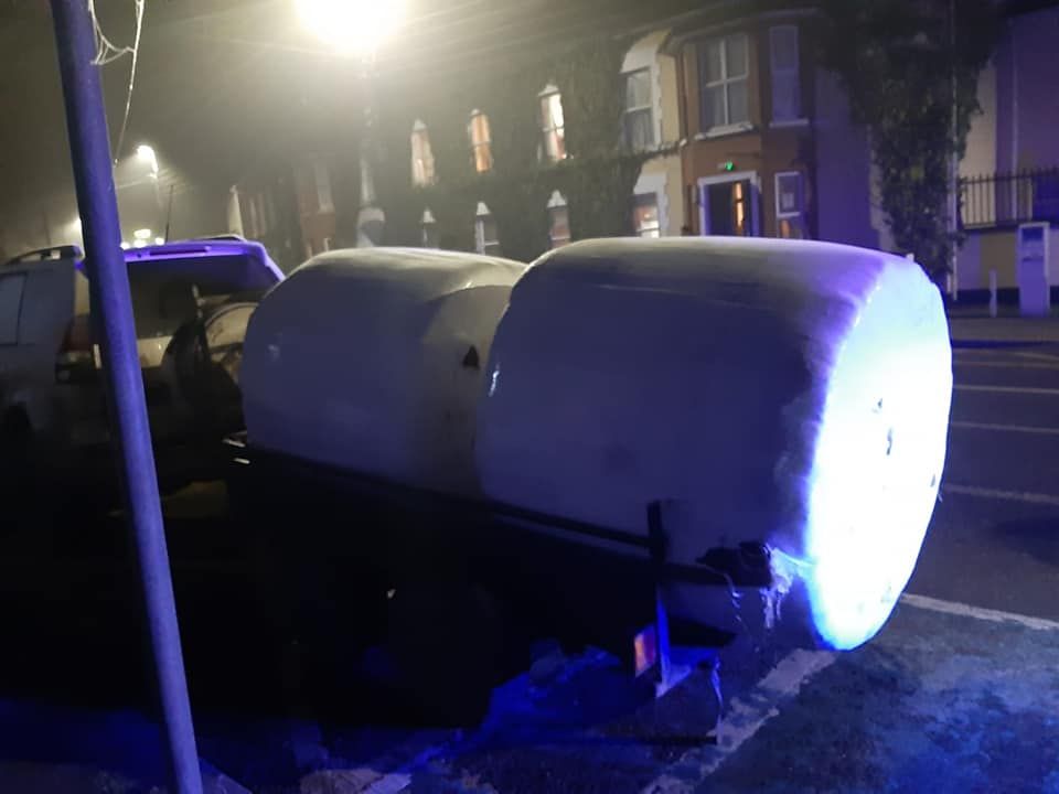 4X4 and trailer carrying bales seized by Gardaí