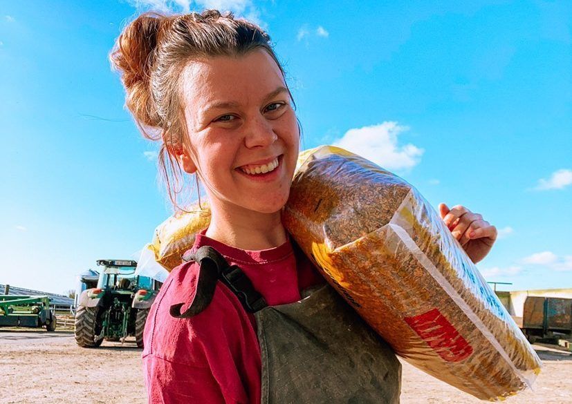 'One Sunday afternoon I was invited to have a go at milking and just loved it'