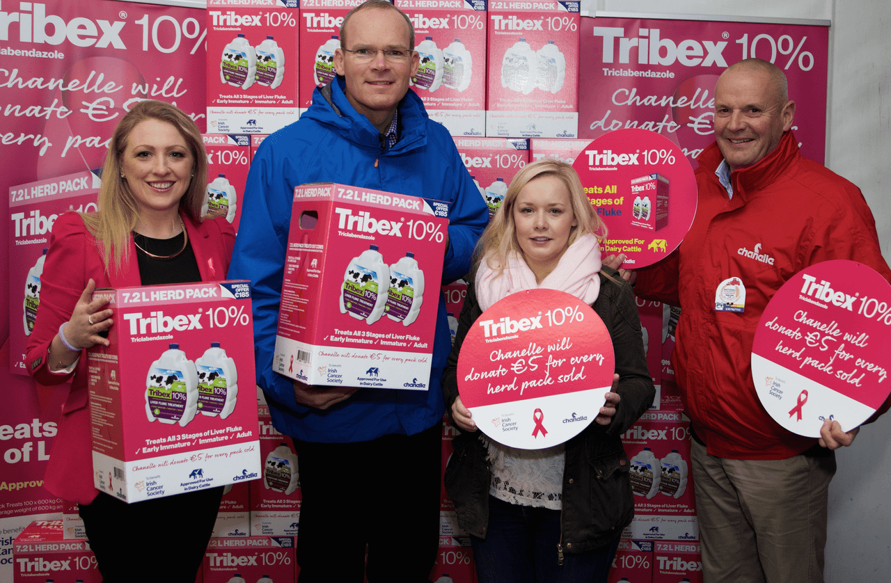 Tribex 10% goes pink for the Irish Cancer Society
