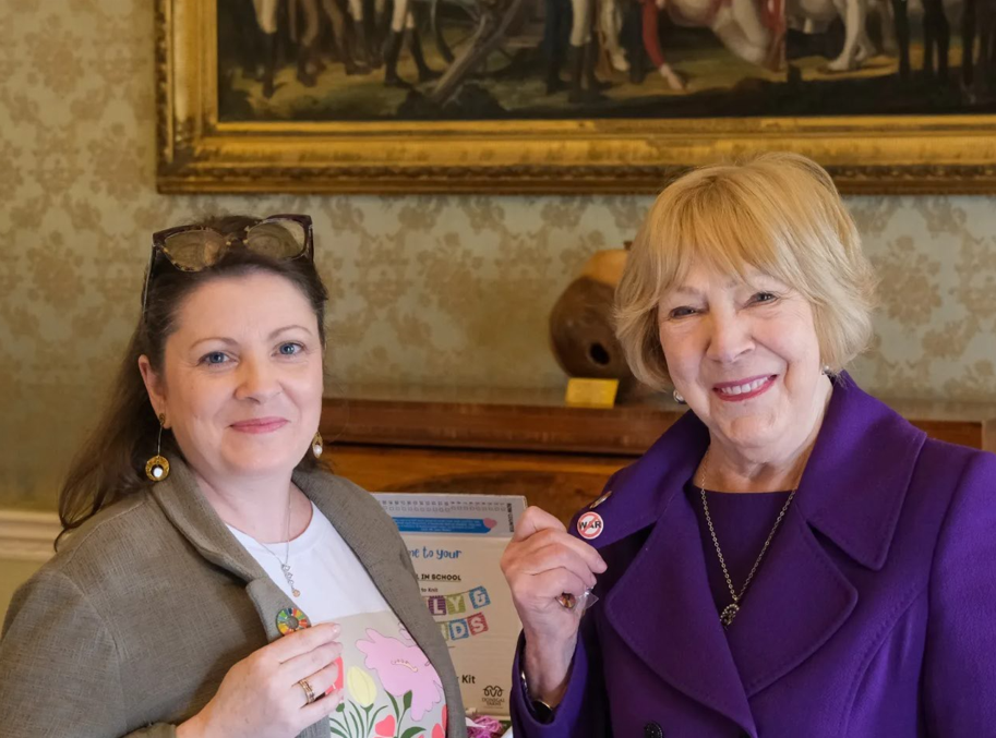 Sabina Higgins announced as patron of Wool in School