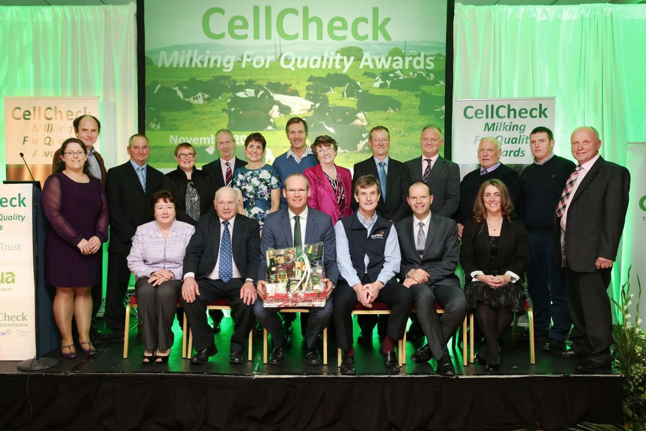 500 milk suppliers awarded by Cellcheck for low SCC