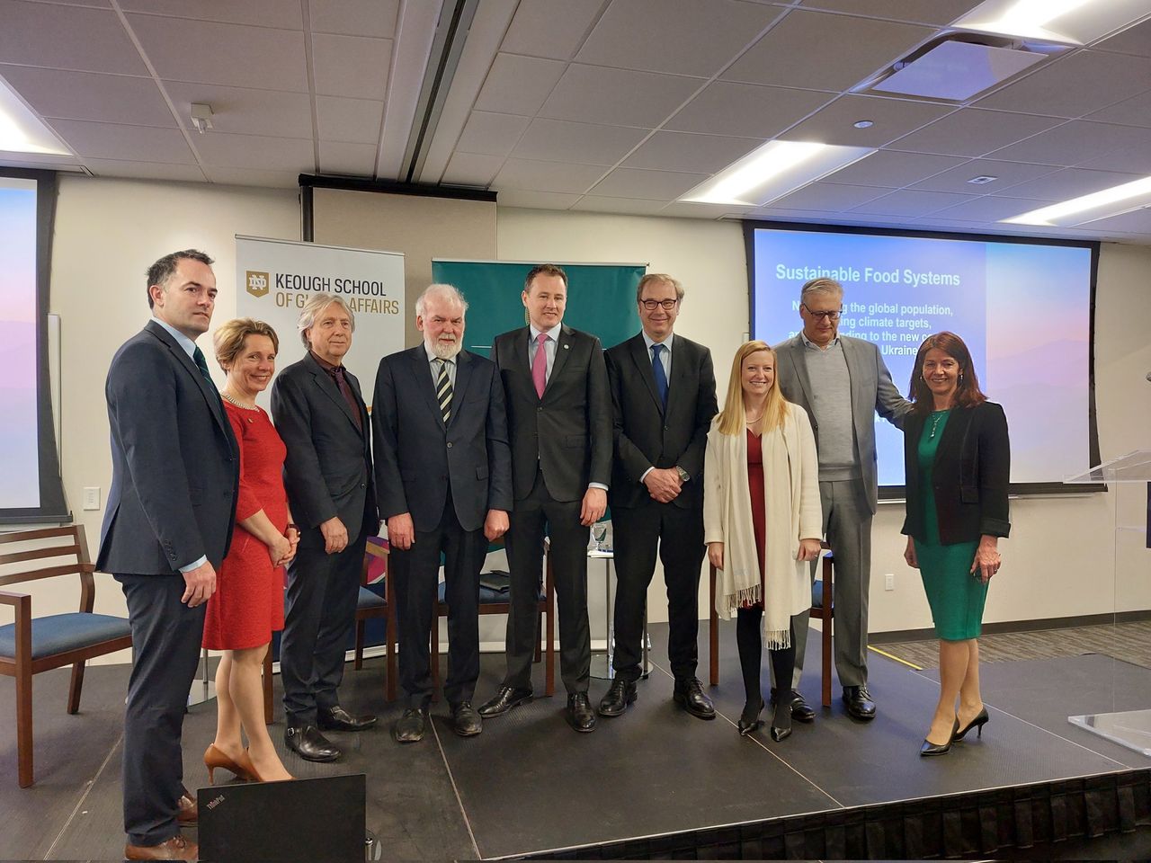 McConalogue discusses sustainability at 1st stage of US trade mission