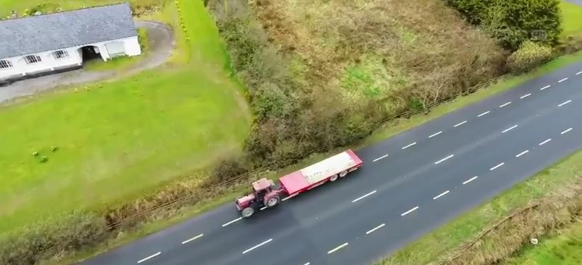 Video: Cavan man confirms his place in history with tractor reversing world record