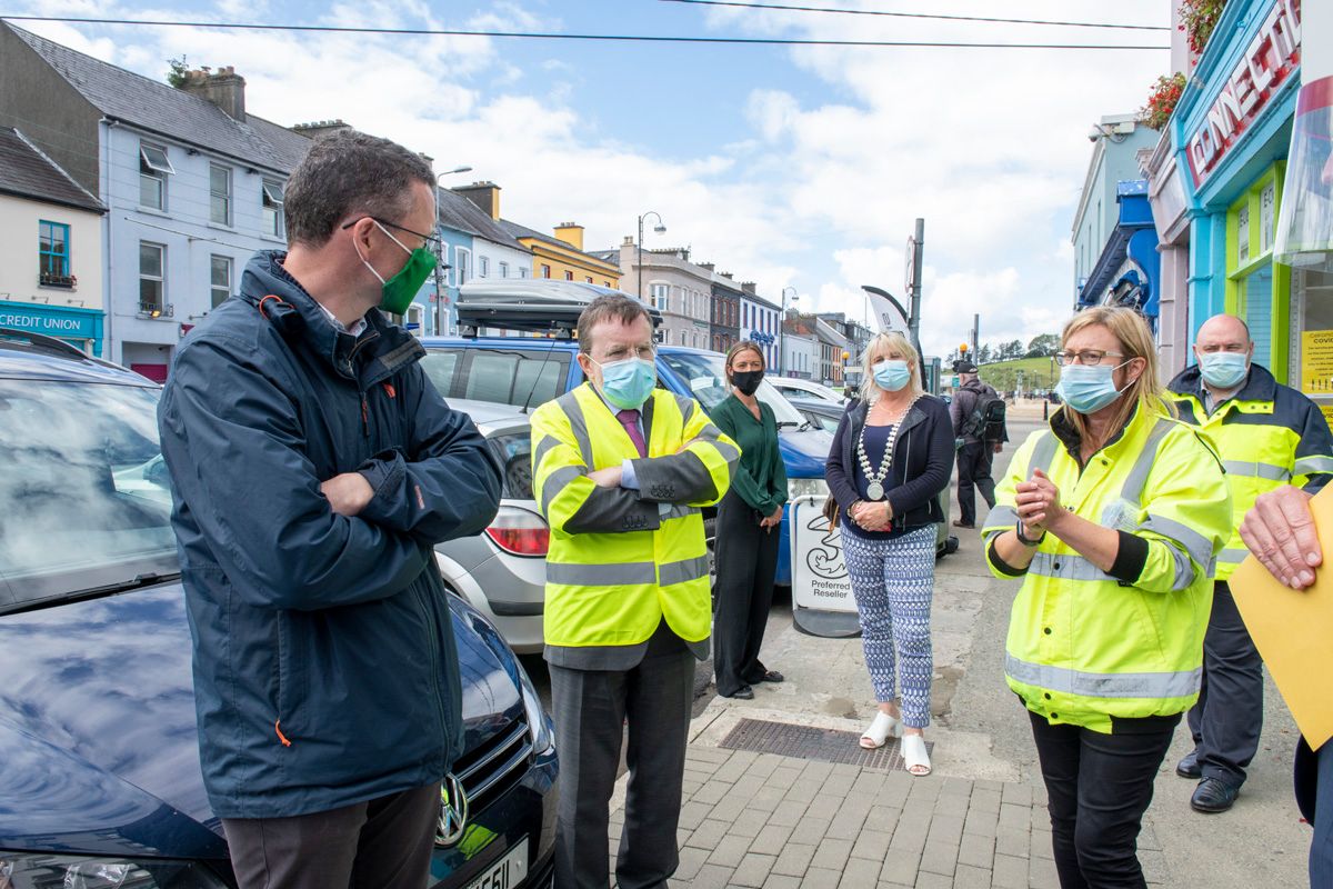 OPW minister visits Cork and Limerick to assess flooding after Storm Francis