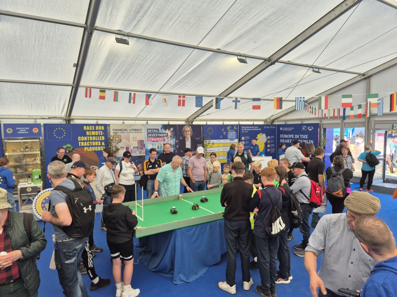 Find out how the EU supports organic farming at Ploughing
