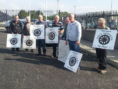 ICSA protests continue, at ABP in Bandon today