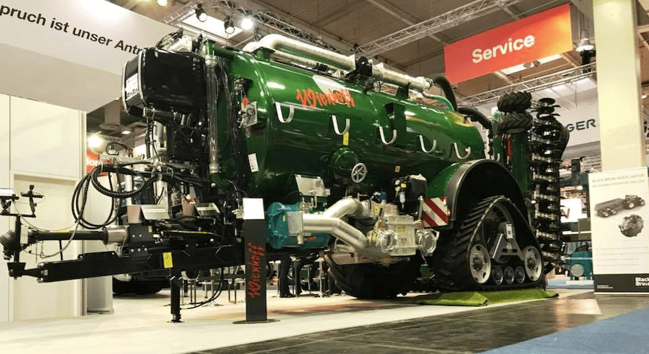 Tracked tanker promises to keep you afloat