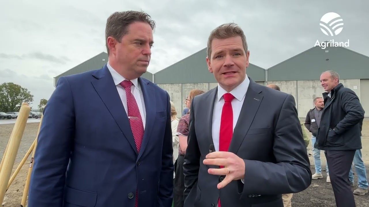 Sod turned on new flour mill