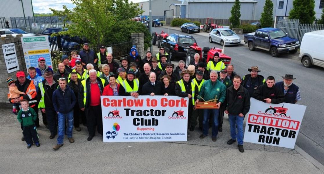 Tractor run in aid of Children's Health Ireland returns for 20th year