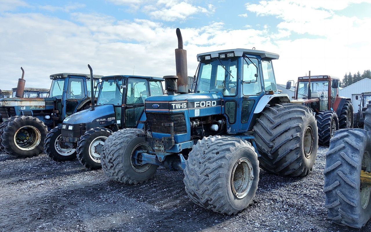 Pics: 90 Bord na Móna tractors to go under the hammer...online
