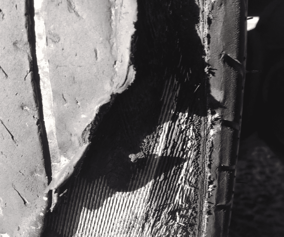 'Down to the wire': 2 torn trailer tyres attract trouble