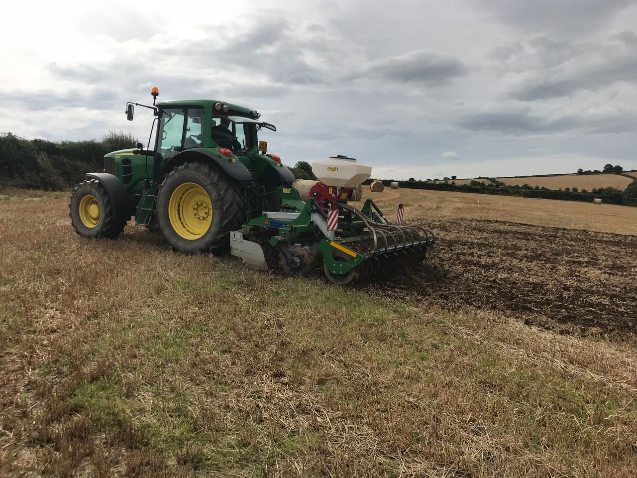 Extension for catch crop establishment in ACRES