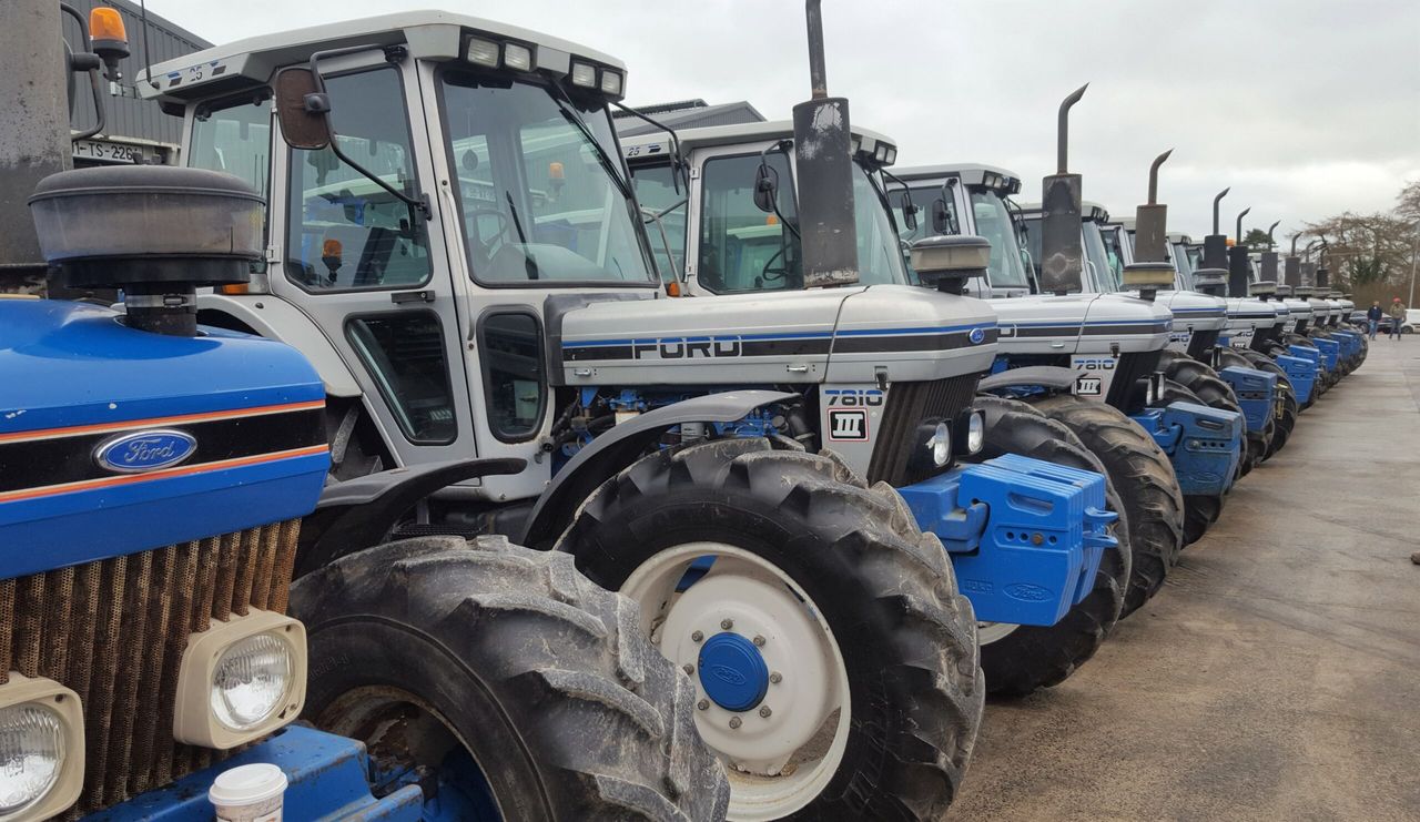 Tractor fanatics polish up the 'silver-ware' in Kilkenny