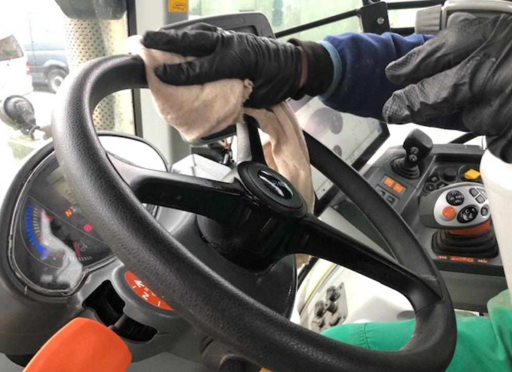 Contractors issue Covid-19 guidelines for drivers...when inside the cab