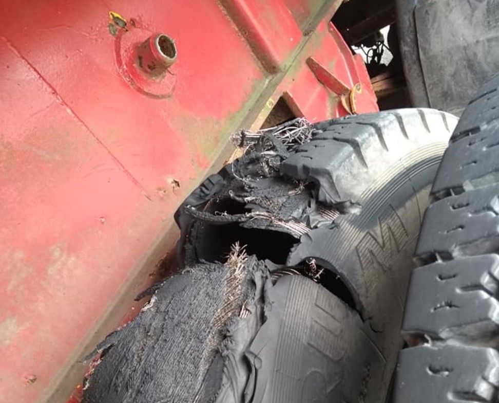Gardaí issue warning as tyres fall 'flat' in recent checks