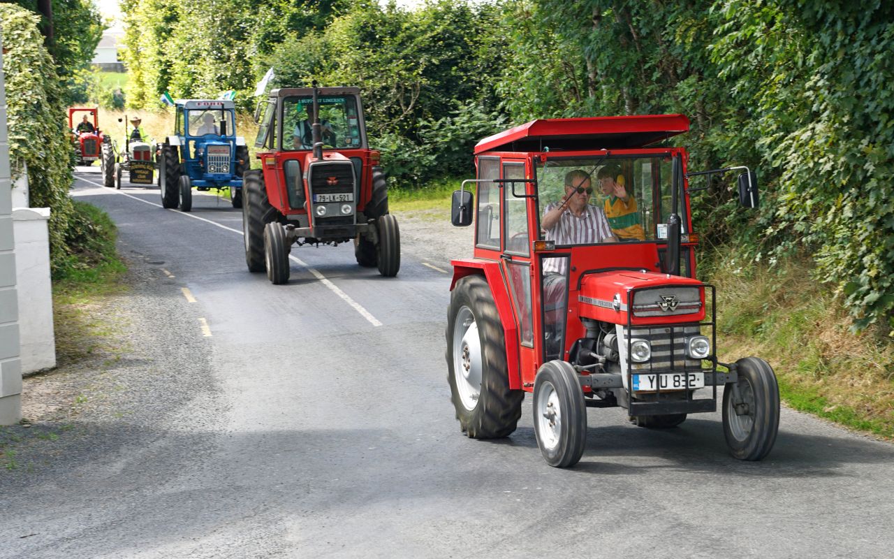 Pics: Ballylanders hosts tractor run in the sun