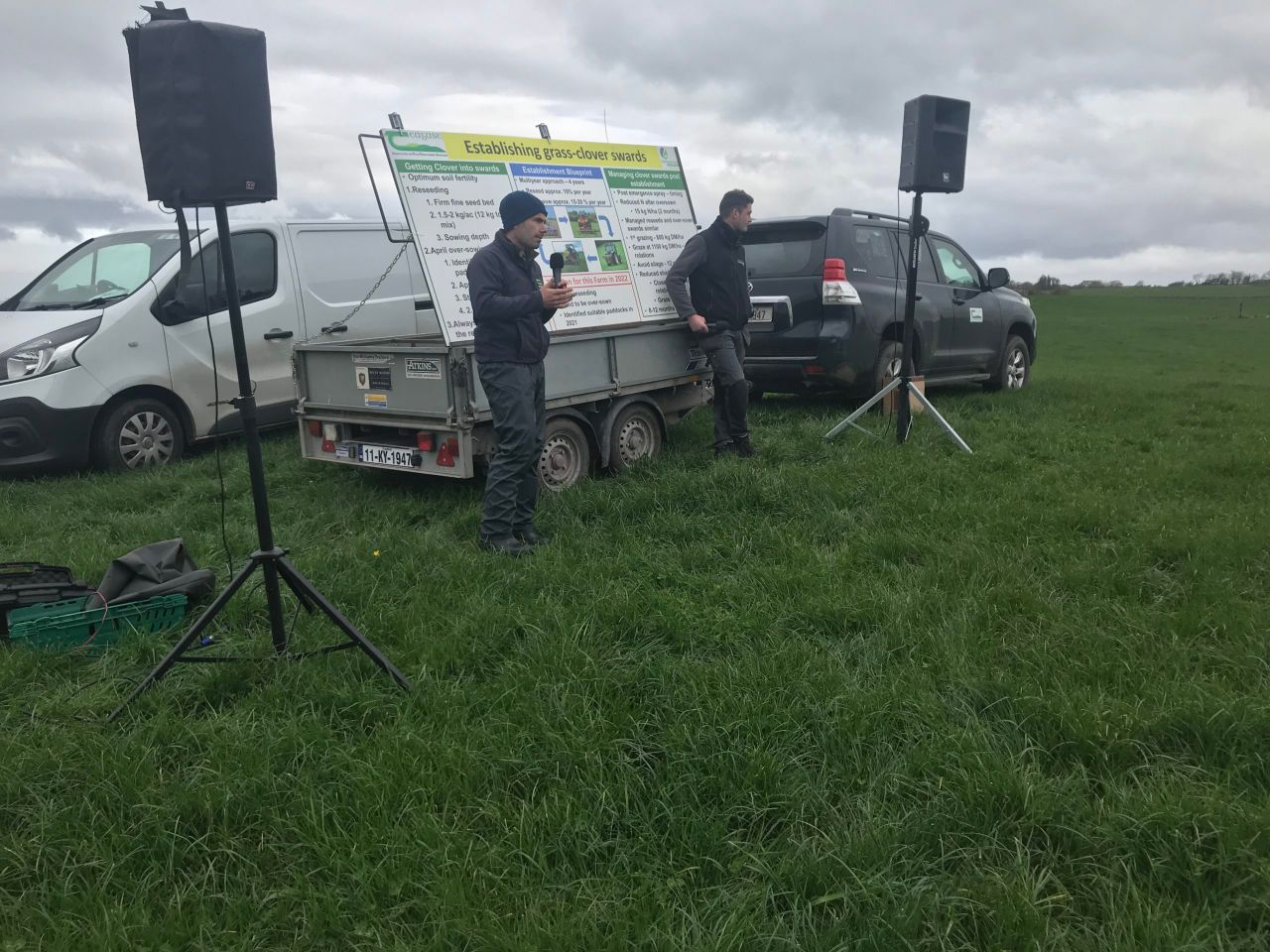 Establishment and management of clover swards