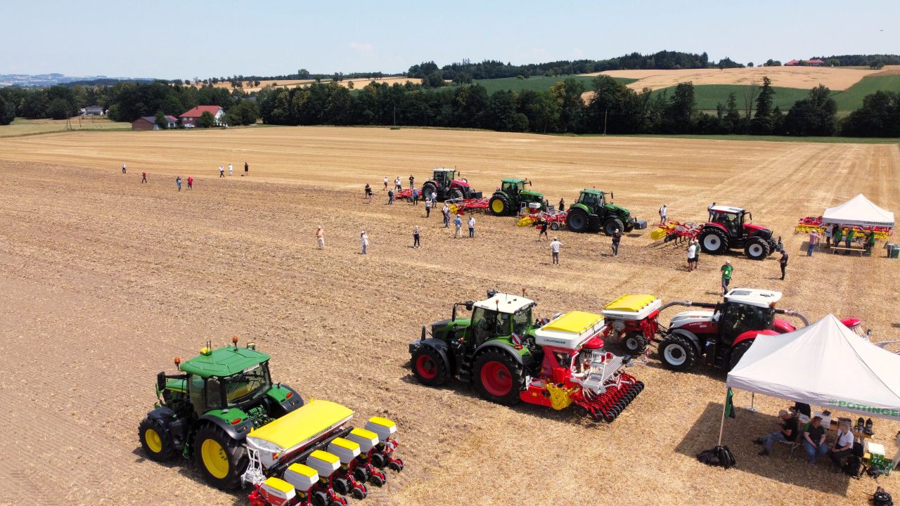 Watch: Harvest over - time to get tilling with Pottinger