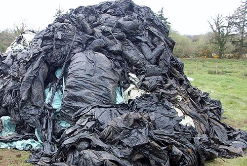 Farmers are recycling more and more farm plastics at reduced prices