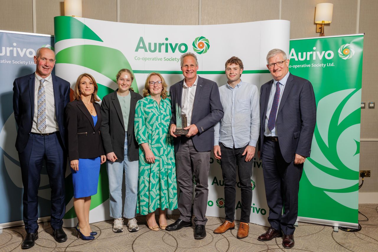 Two Mayo farming families win at Aurivo Milk Quality Awards