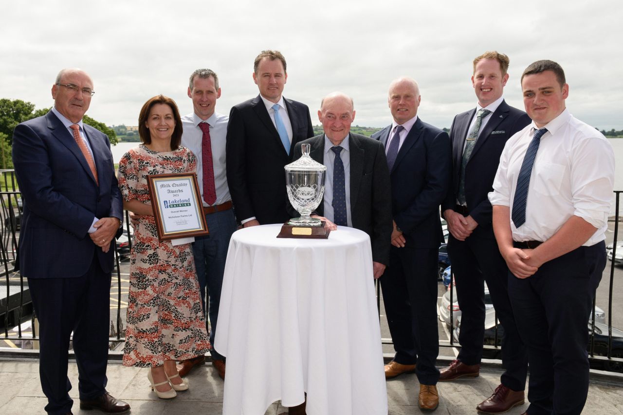 Monaghan farming family win Lakeland Milk Quality Awards