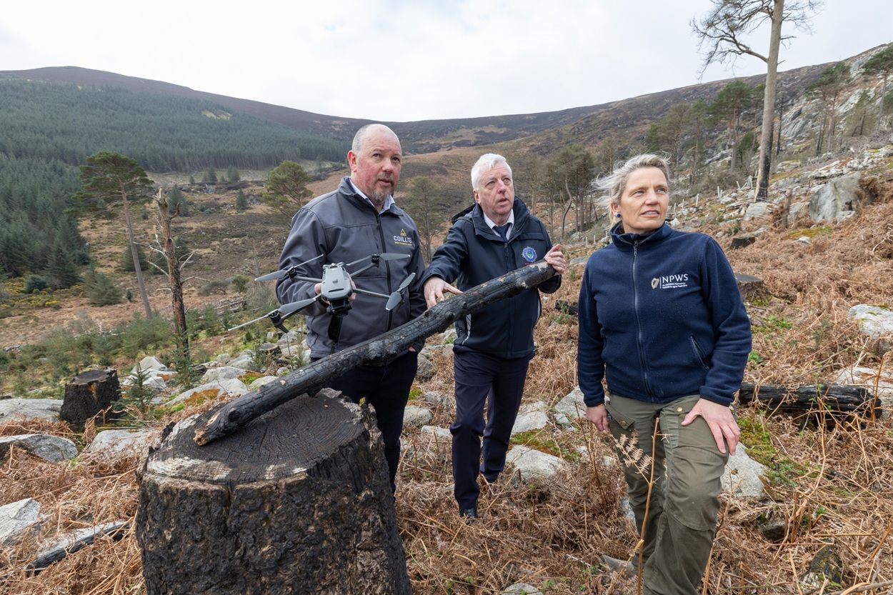 Coillte and NPWS expand drone technology use for faster fire detection