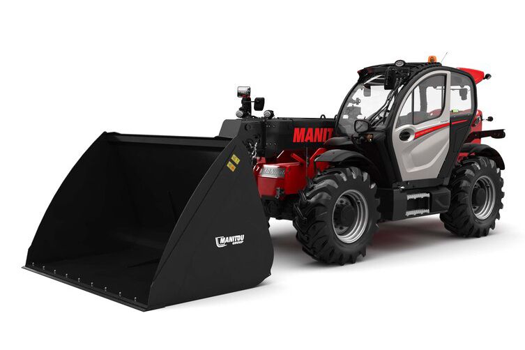 A useful six tonnes can be lifted by this latest loader