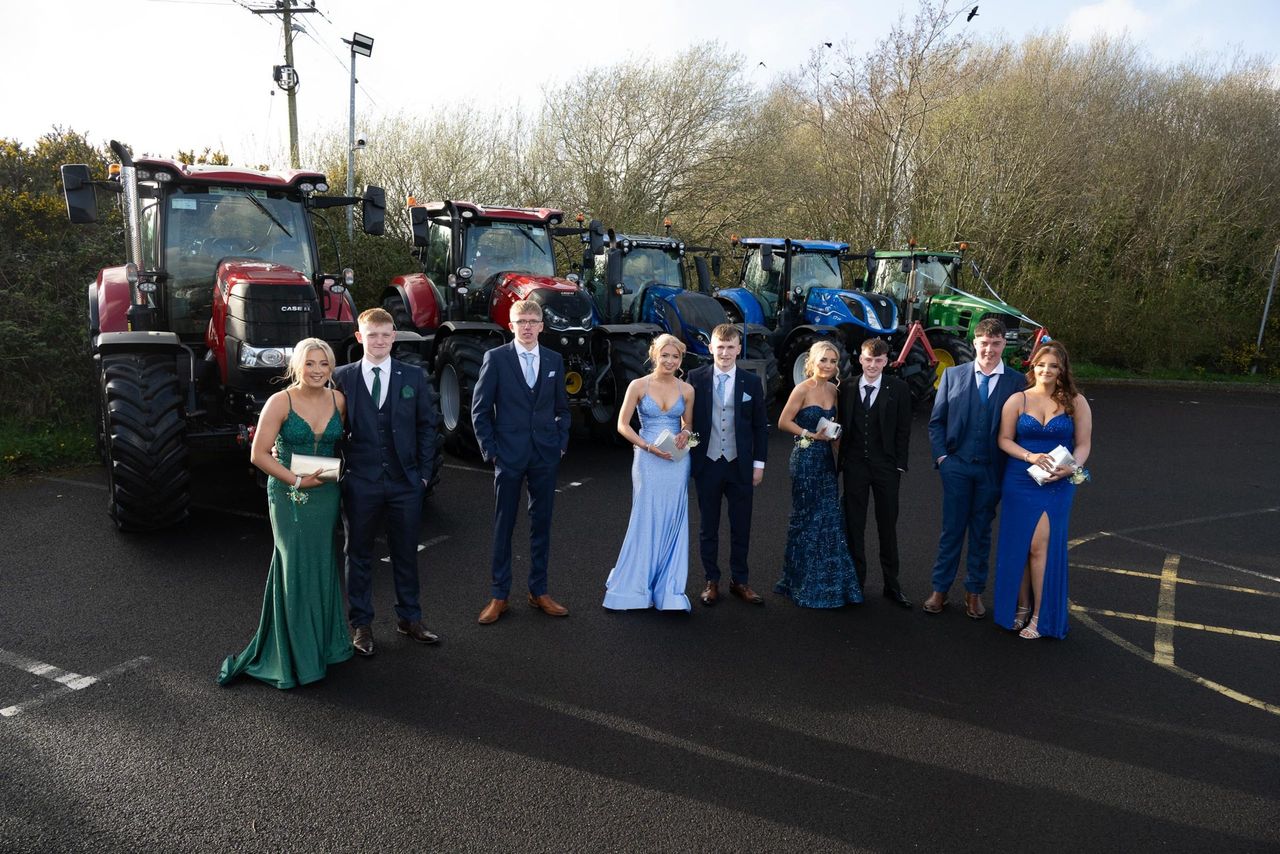 Tractors spruced up for Donegal prom