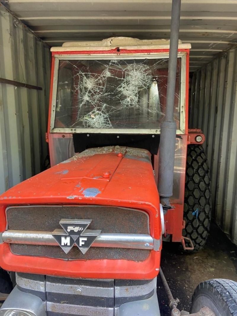 Vandals damage classic Massey Ferguson tractor at Meath athletics club
