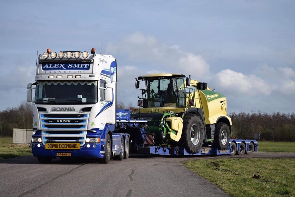 World's biggest harvester makes its way to Ireland