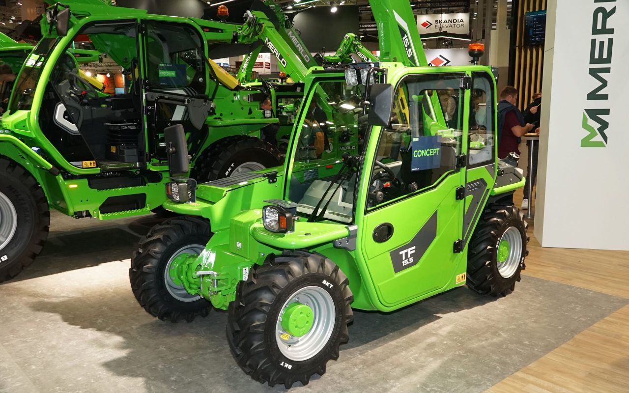 Merlo tackles the compact market with mini telehandler