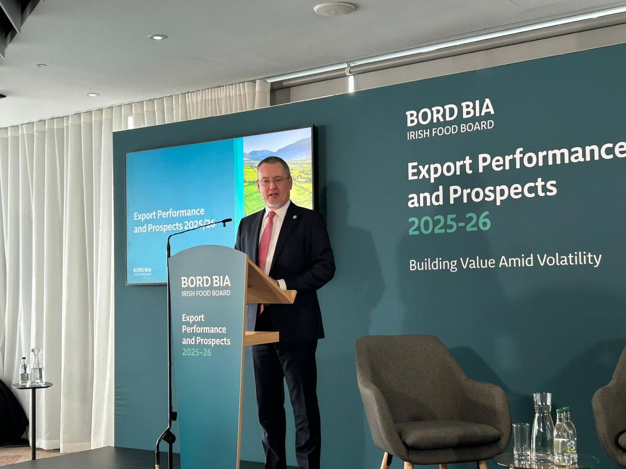 Value of food and drink exports up 12% driven by beef and dairy