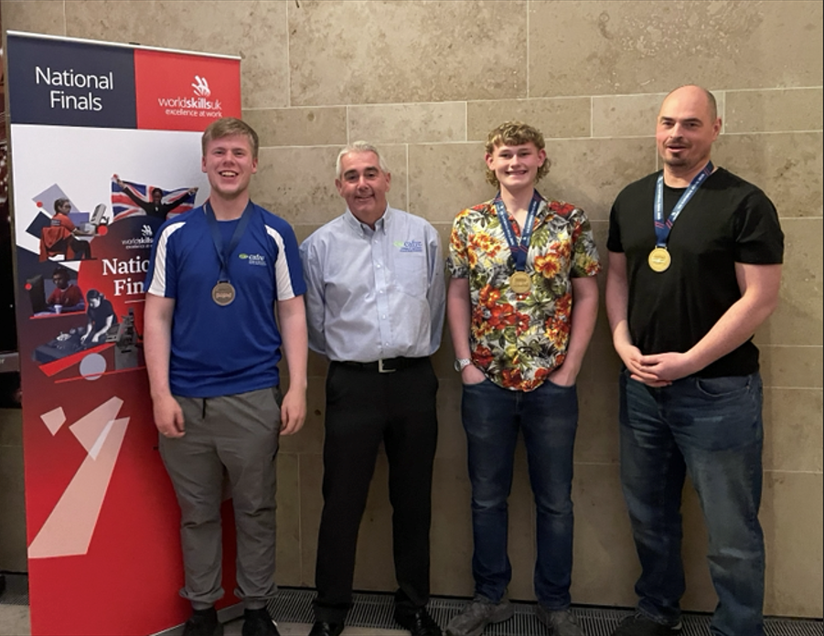 CAFRE students win gold at Worldskills National Finals