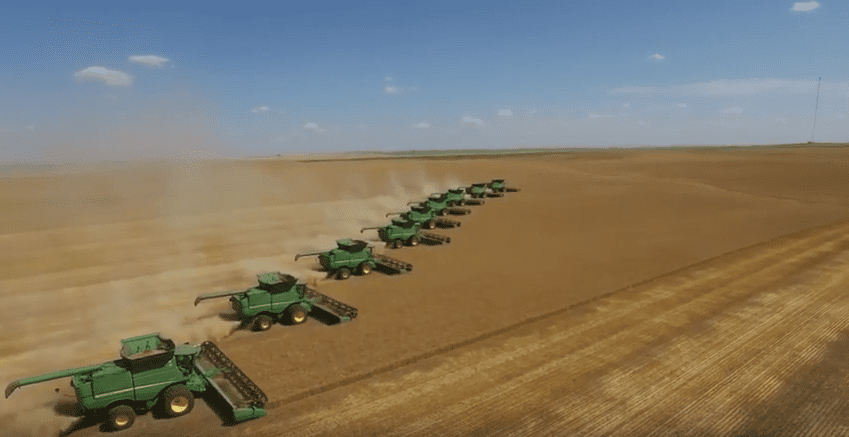 Video: Ear to the Ground meets a harvest team covering 2,000 miles in the US