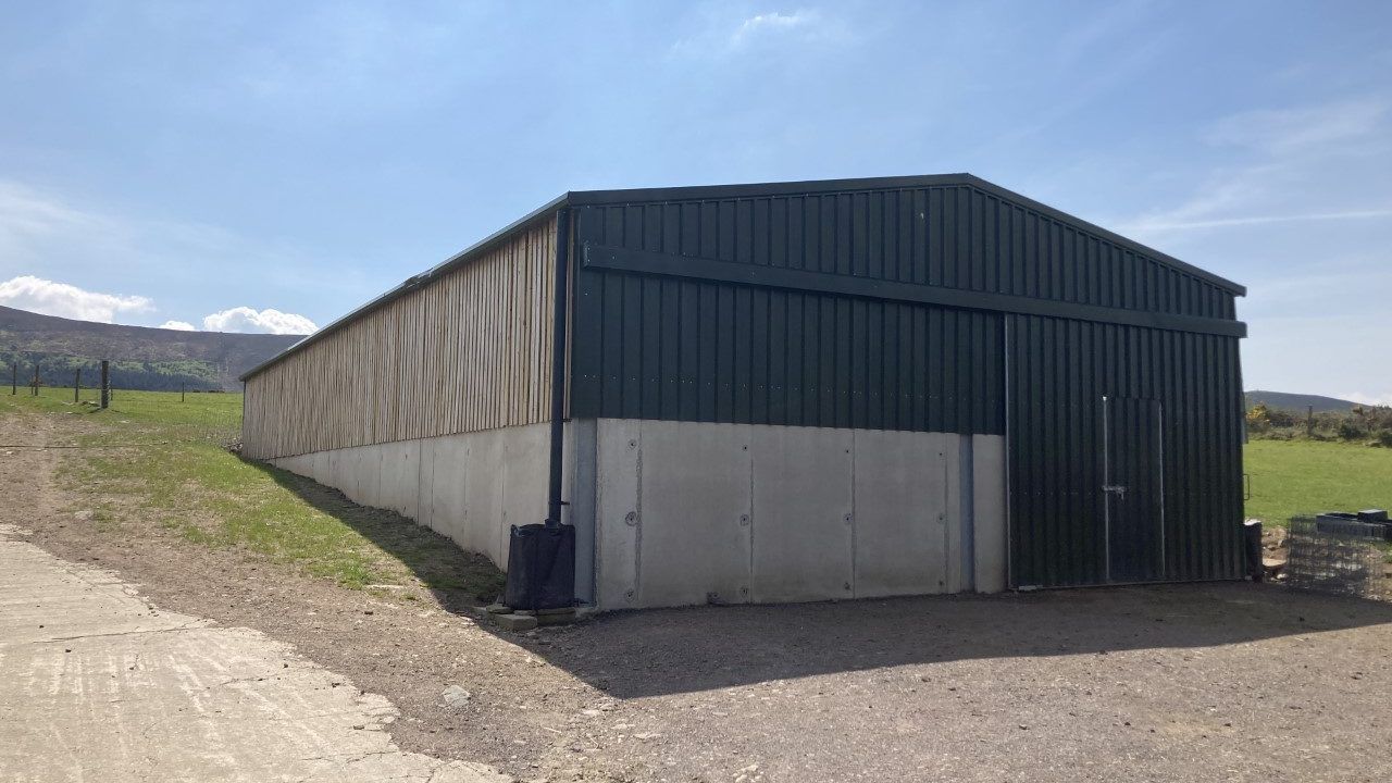 Back In Focus: 4-bay slatted sheep shed with handling unit in Kerry