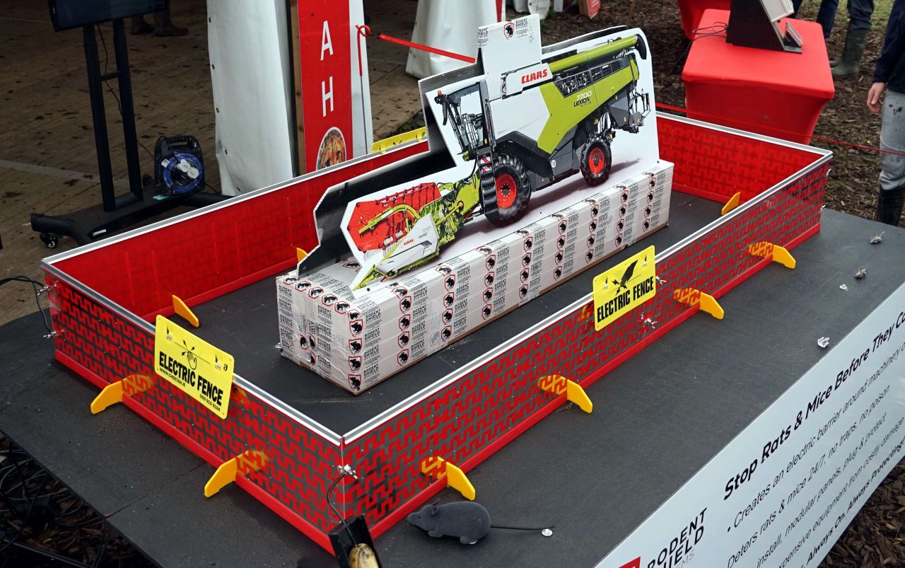A shocking way of keeping rodents and rats at bay