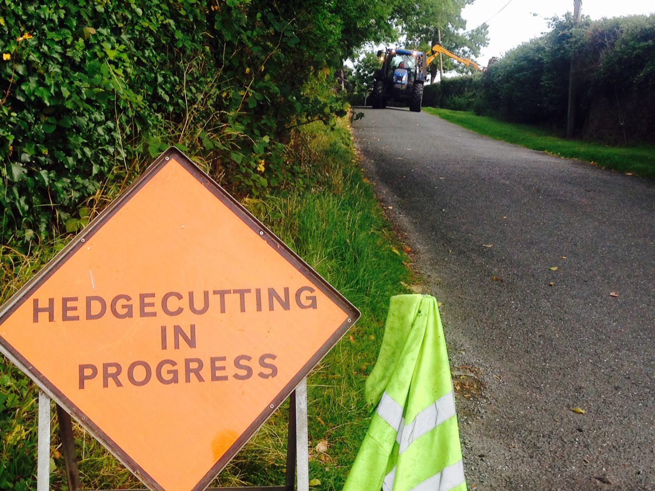 €125/km available for cutting  roadside hedges in Leitrim