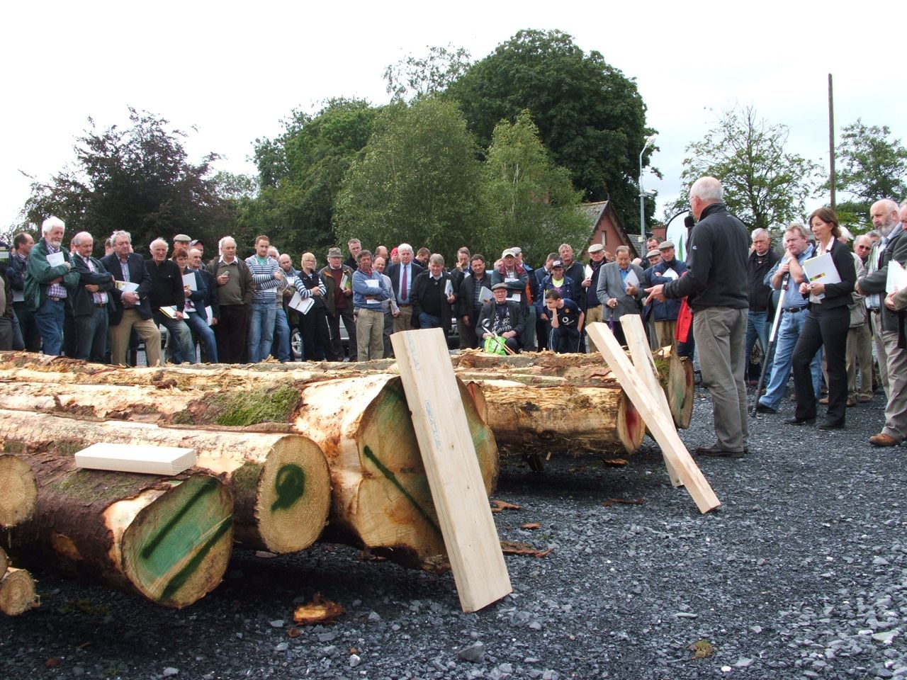 Timber quality has an important bearing on the market price offered