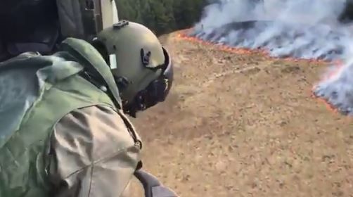 Air Corps called in to battle gorse fires in the west of Ireland