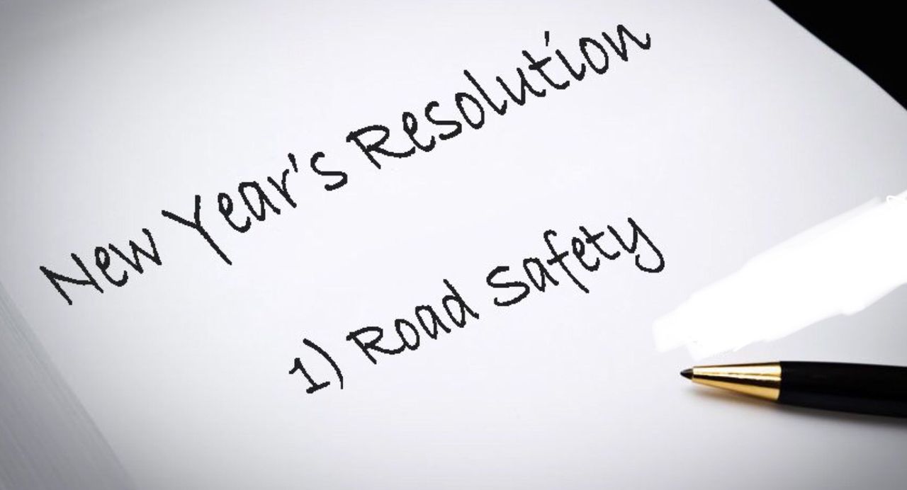 Road safety urged as a New Year resolution