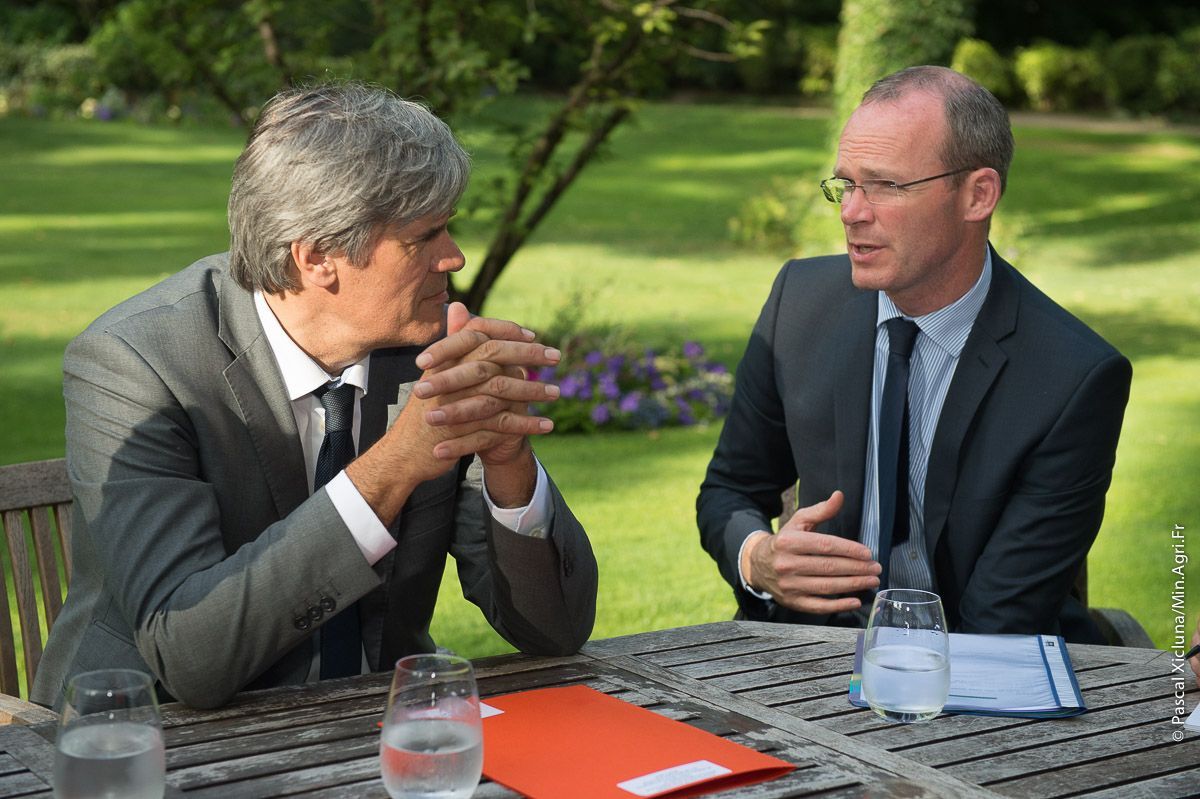 Coveney and French Agriculture Minister meet on climate change issues