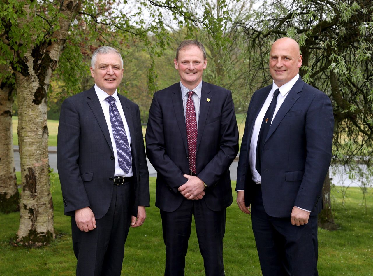 The UFU presidential team visited potato growers most badly impacted by the recent floods last weekend