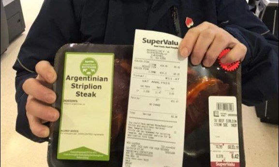IFA scrutinises SuperValu's Argentinian striploin steak