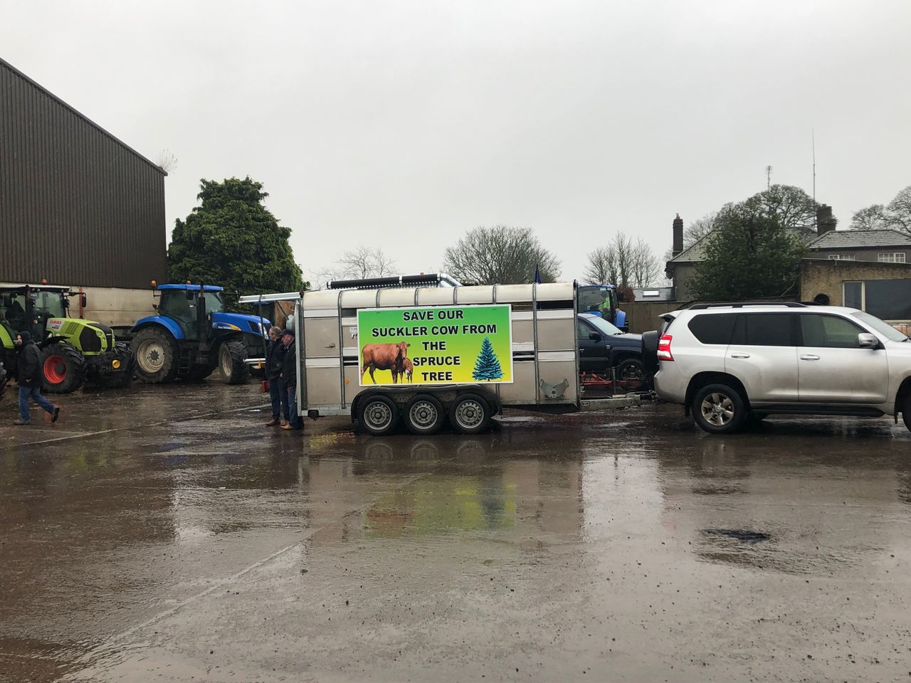 Gardaí issue statement on today's tractor protest