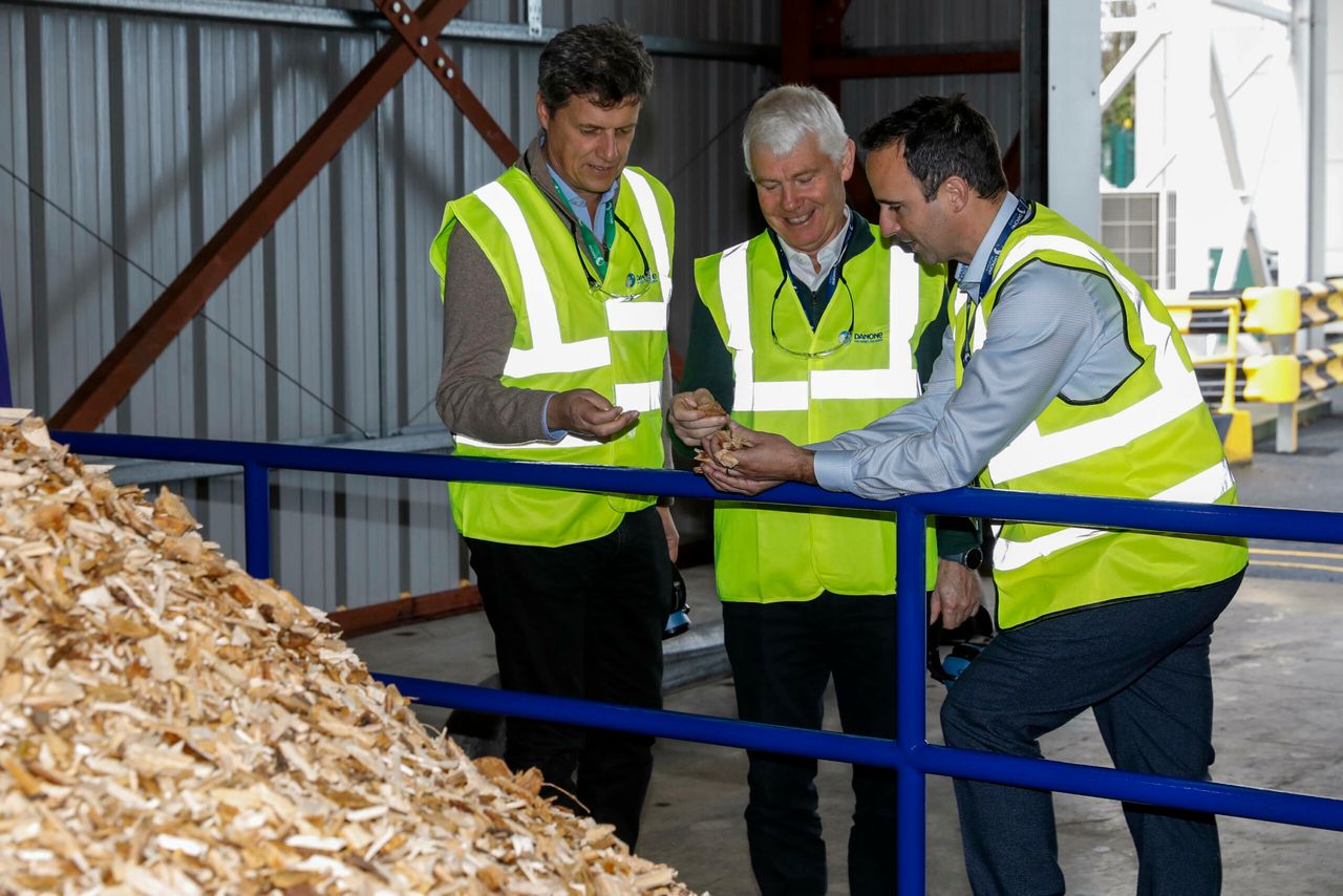 Danone CEO visits Wexford to mark energy efficiency programme