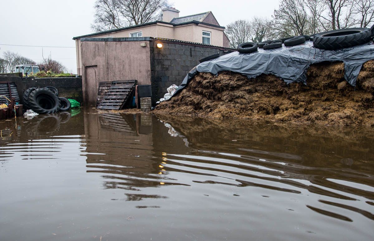 Pics: Flooding has turned one Mayo farm into the 'local lake'