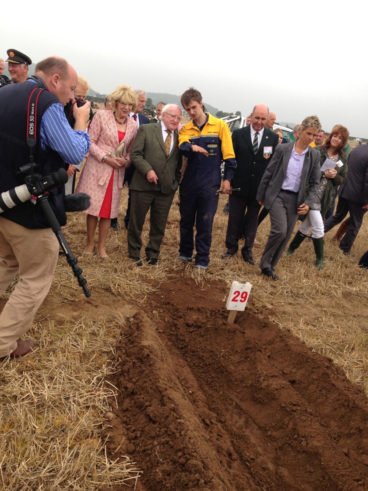 President hails Irish agriculture